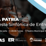Paraná: la Gala Patria contará con la Orquesta Sinfónica de Entre Ríos