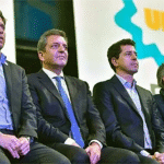 Cumbre del peronismo: Axel Kicillof, Máximo Kirchner y Sergio Massa se reunieron en La Plata