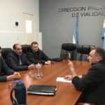 San Gustavo: Simino encaró gestiones para mejorar el estado de caminos rurales
