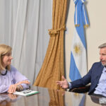 El saneamiento ambiental de Paraná, eje de la reunión entre Romero y Frigerio