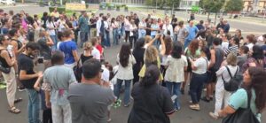 Paraná: Profesionales autoconvocados se movilizaron en reclamo salarial y mejores condiciones de trabajo