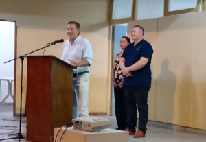 La Paz: el intendente Martin acompañó el acto de inicio en el ISFD «Profesor Rogelio Leites»