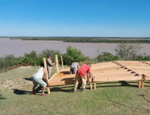 Santa Elena suma un nuevo mirador frente al Paraná