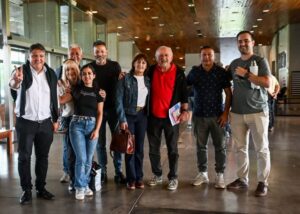 Dirigentes de Paraná en el Plenario de CTA de las y los trabajadores