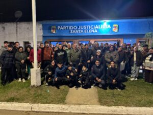 Santa Elena: fuerte apoyo del PJ local a Daniel Rossi