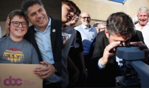 Kicillof inauguró un observatorio astronómico