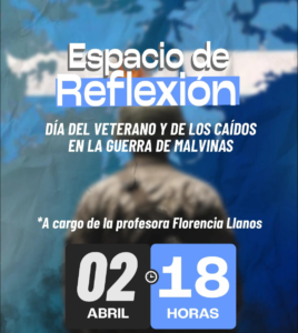 La Paz: invitan a un espacio de reflexión por Malvinas