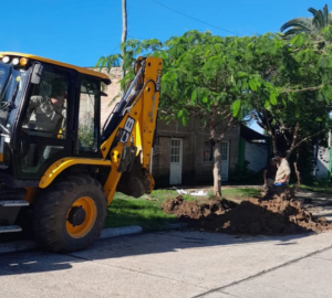 Santa Elena: extensión en la red de cloaca