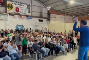 Feliciano: en un concurrido acto, Arévalo le habló a los propios y a los que especulan en el peronismo