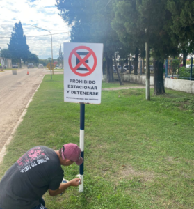 San Gustavo: el Municipio continúa trabajando en el ordenamiento de la ciudad