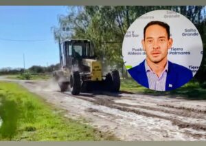 «Tal como lo prometimos, estamos realizando mejoras en caminos»