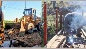 La Paz: obras en Avenida Pedro García y reparación de pasarela de barrio Feria