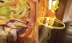 Paraná: en el McDonald’s de la peatonal, le vendieron una hamburguesa con gusanos