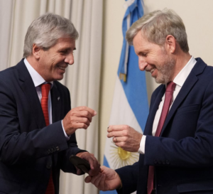 Frigerio anunció plan de alivio fiscal y fue anfitrión del Ministro Caputo con quién firmó nuevos convenios