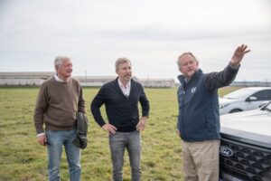 Frigerio visitó un emprendimiento productivo en Arroyo Barú