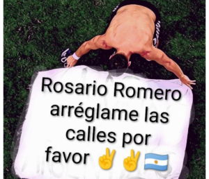 Paraná: lo pozos gobiernan la ciudad y el humor se convierte en protesta