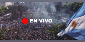 EN VIVO – Marcha al Congreso contra la venta mileísta de soberanía