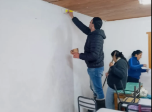Yeso Oeste: poner el cuerpo para mejorar las escuelas de la comunidad