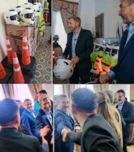 Yeso Oeste avanza en seguridad: Javier Vera gestionó cámaras y equipamiento vial para la Comuna