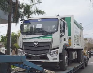 Santa Elena suma un nuevo camión compactador 0 km para fortalecer los servicios públicos