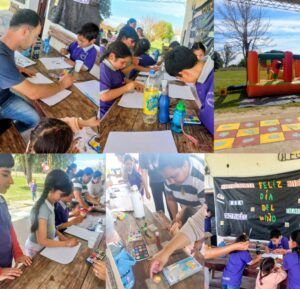 Día del Niño: la Comuna Yeso Oeste compartió una jornada de juegos y alegría junto a la comunidad educativa