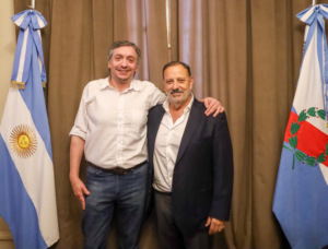 Quintela recibió a Máximo, Wado y Di Tullio y tiende puentes para 2027