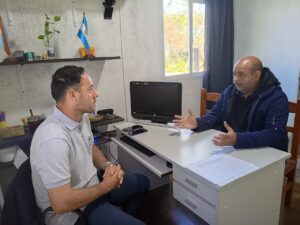 Yeso Oeste y Vialidad coordinan mejoras en caminos rurales y sectores de la Ruta 50
