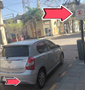 La Paz: escrachan al Director de Tránsito por una infracción y la pregunta es si habrá multa