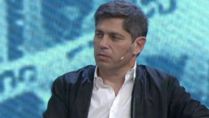 Axel Kicillof: «No existe ‘el milagro argentino’ si la gente no puede pagar la factura de luz o la comida»