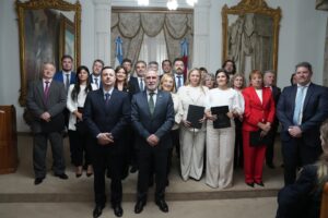 Frigerio tomó juramento a los nuevos integrantes del Consejo de la Magistratura
