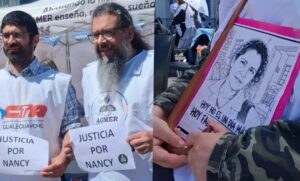 AGMER llevó la Escuela Itinerante a Casa de Gobierno y profundizó el reclamo salarial a Frigerio
