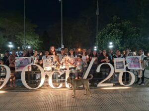 La Paz: docentes autoconvocadas realizaron un acto para reclamar justicia por Nancy Godoy y visibilizar la violencia contra las mujeres