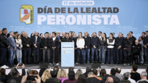 Axel Kicillof, en el Día de la Lealtad: «El peronismo va a volver a gobernar la Argentina el año que viene»