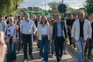 Paraná: Romero inauguró el Paseo Puerta del Sol y puso en valor la continuidad de las políticas públicas