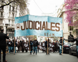 La Unión de Empleados de la Justicia de la Nación (UEJN) convocó a un nuevo paro nacional